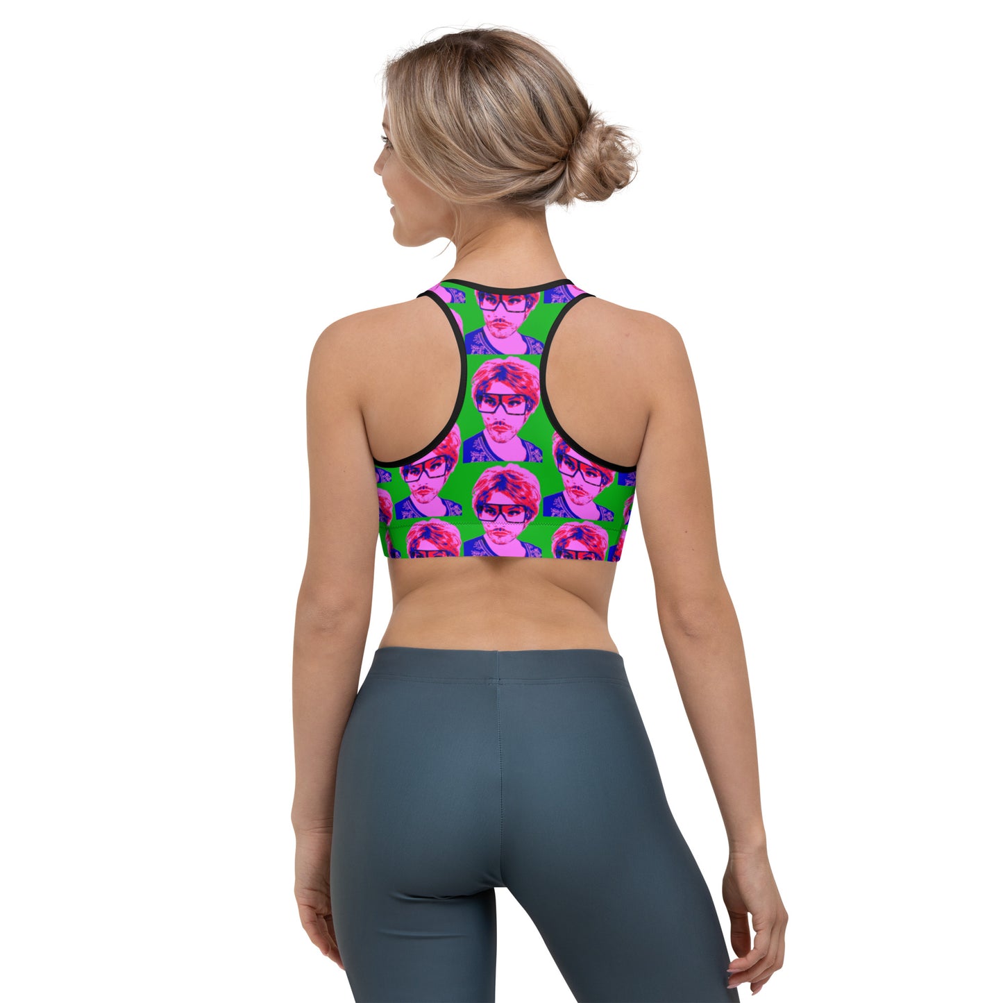 Pop Art Mickey Sports bra