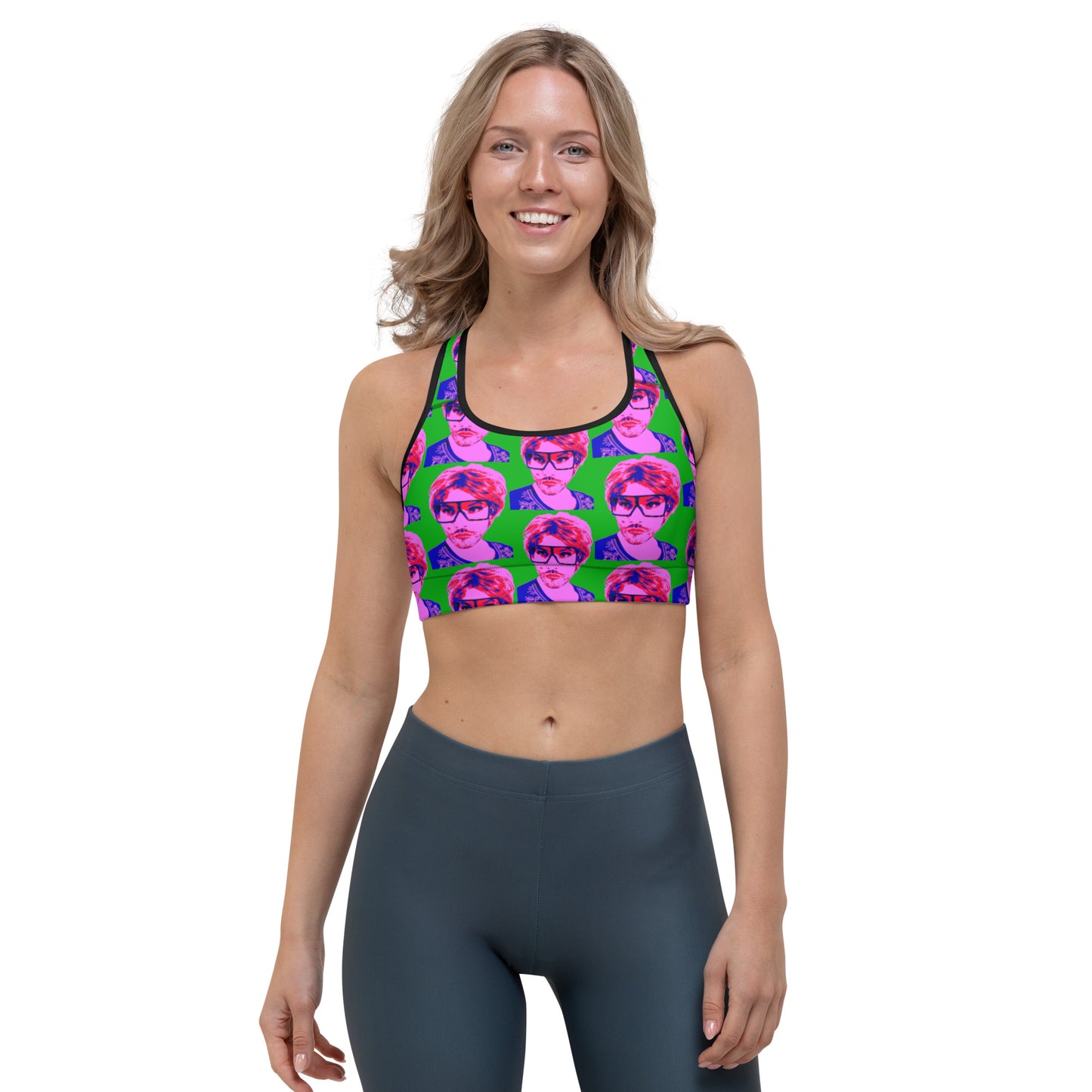 Pop Art Mickey Sports bra