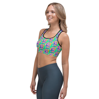 Acid Trip Helen Sports bra