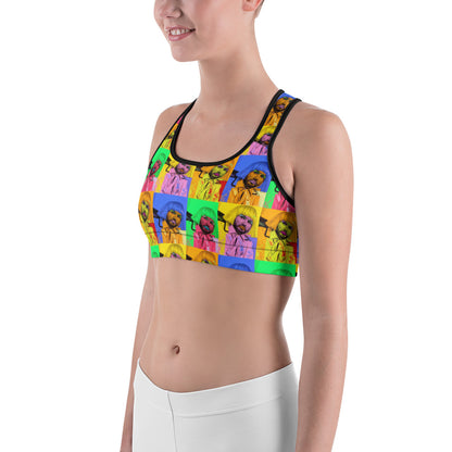 Pop Art Helen Sports bra