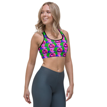 Pop Art Mickey Sports bra