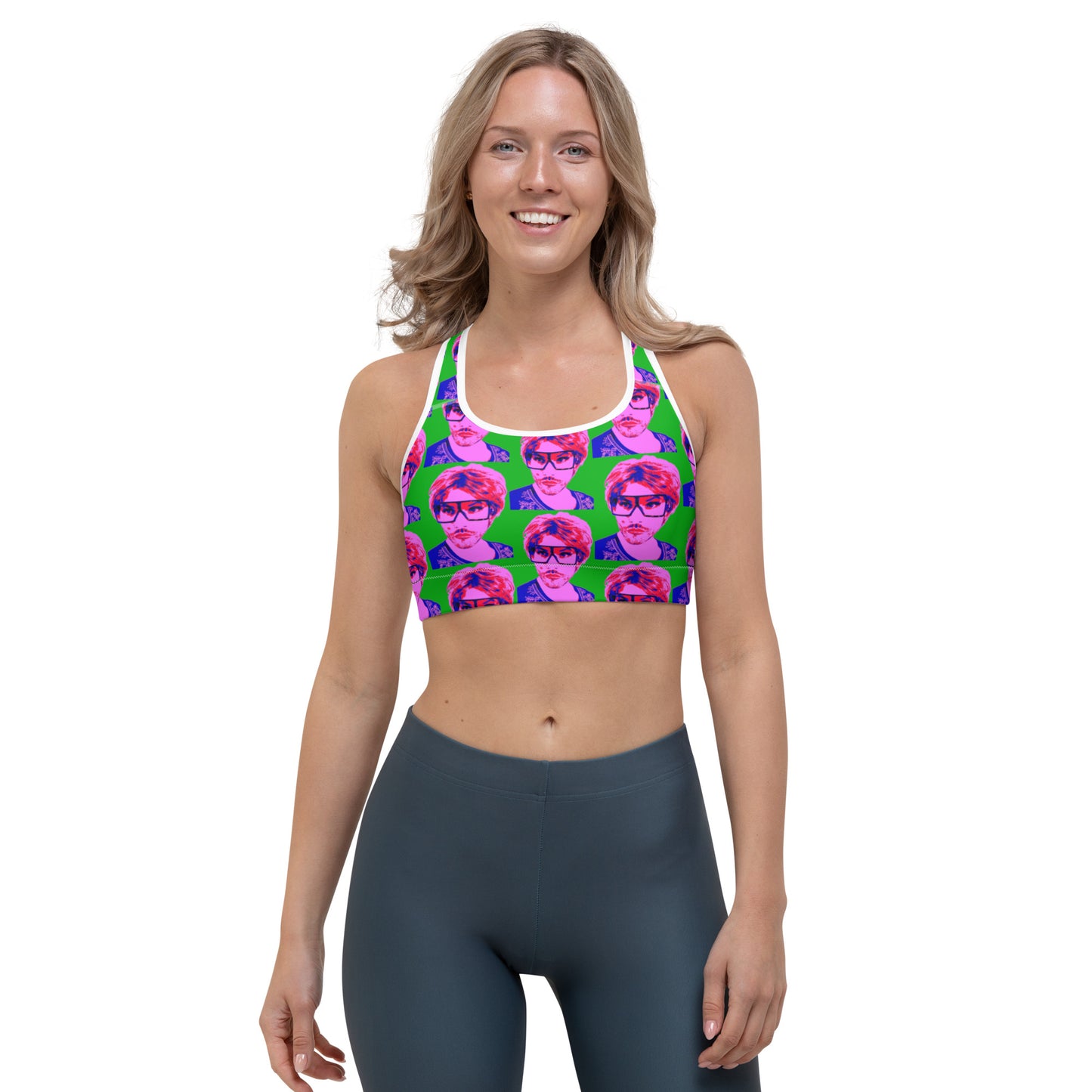 Pop Art Mickey Sports bra