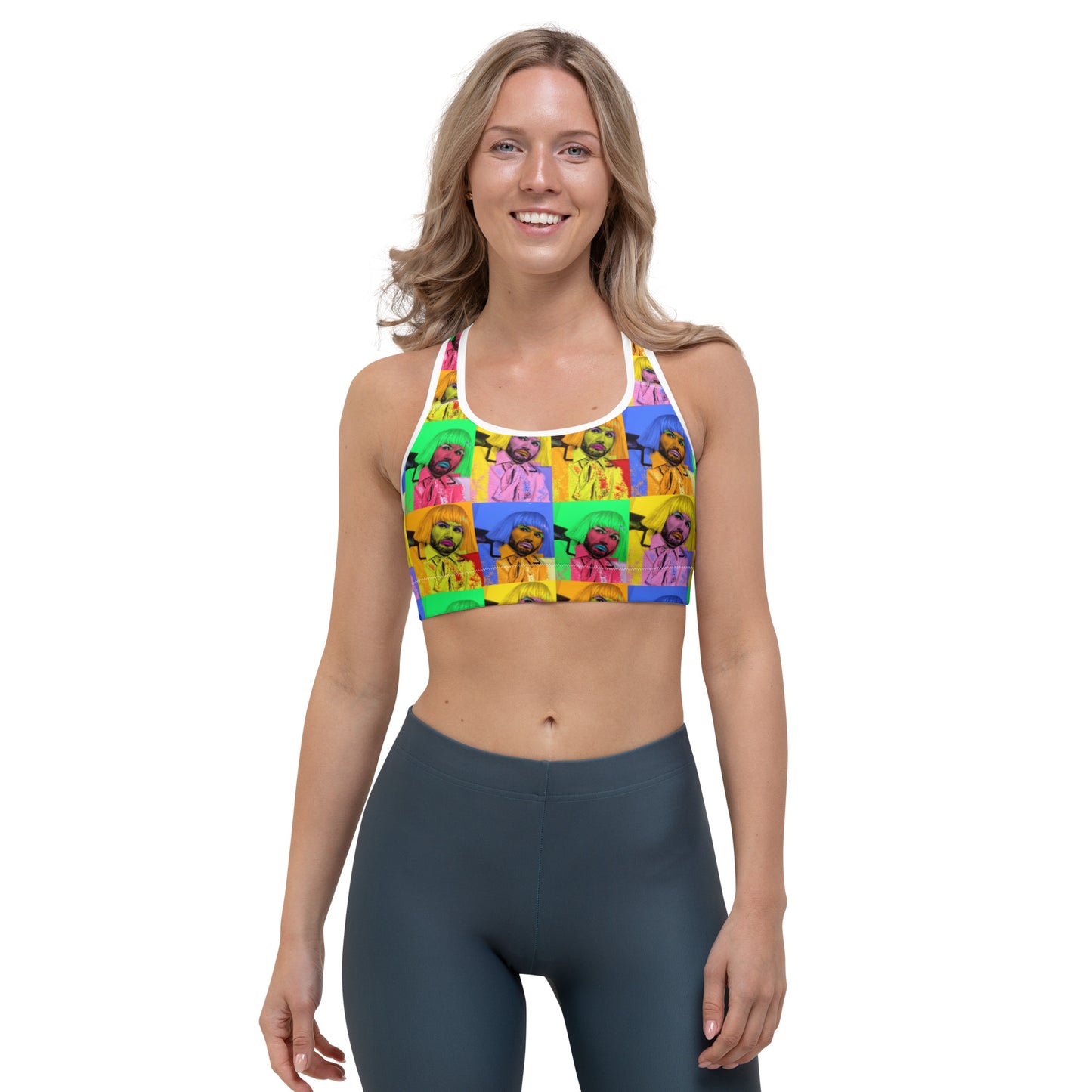 Pop Art Helen Sports bra