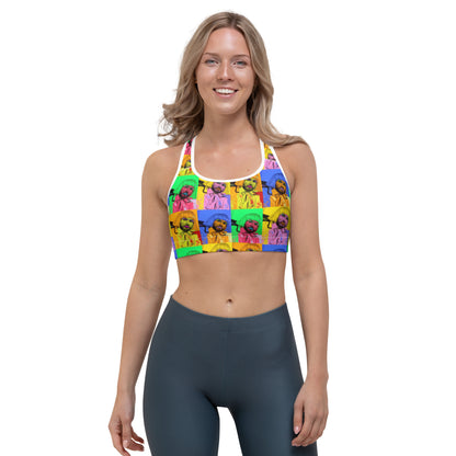 Pop Art Helen Sports bra