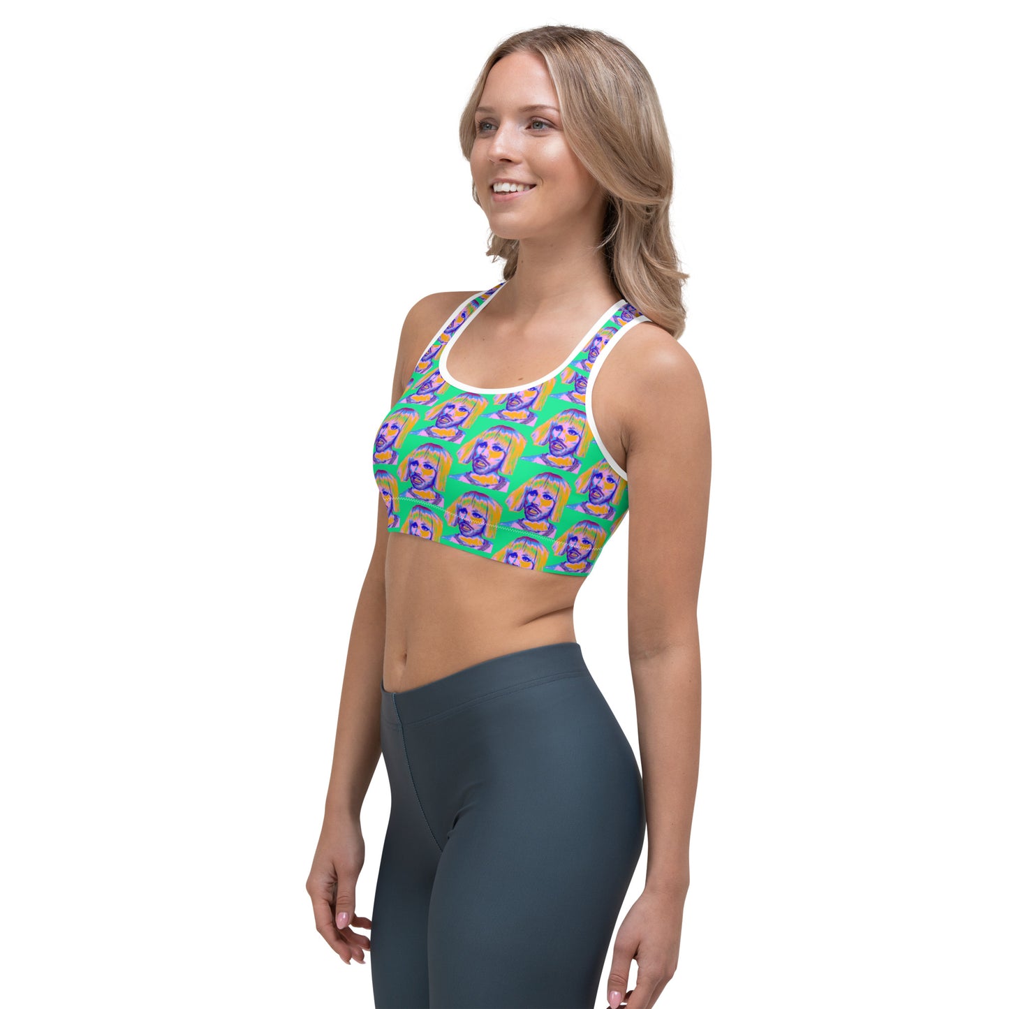 Acid Trip Helen Sports bra