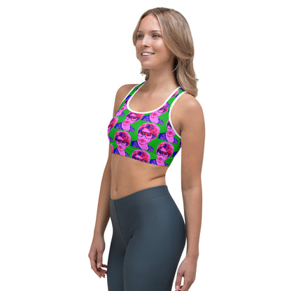 Pop Art Mickey Sports bra