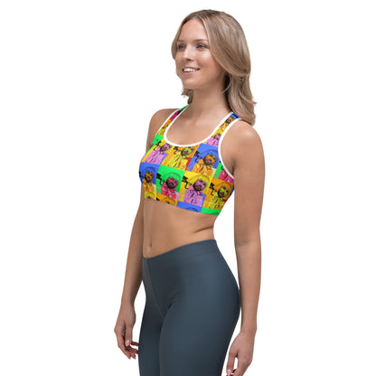 Pop Art Helen Sports bra