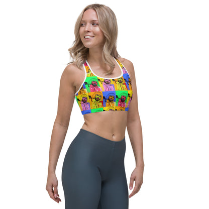 Pop Art Helen Sports bra