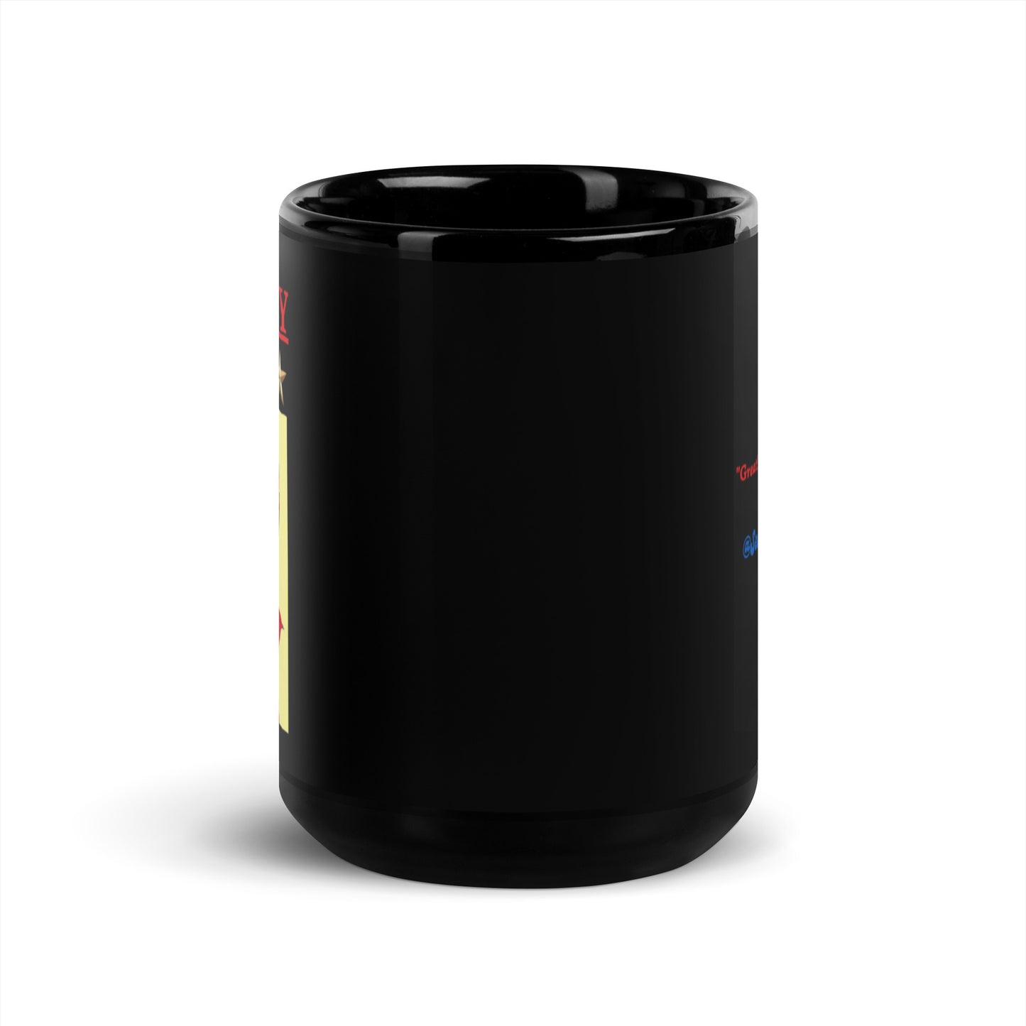 Mickey 2024 Black Glossy Mug