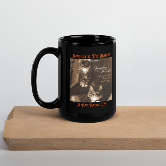 Smokey & The Bandit Black Glossy Mug