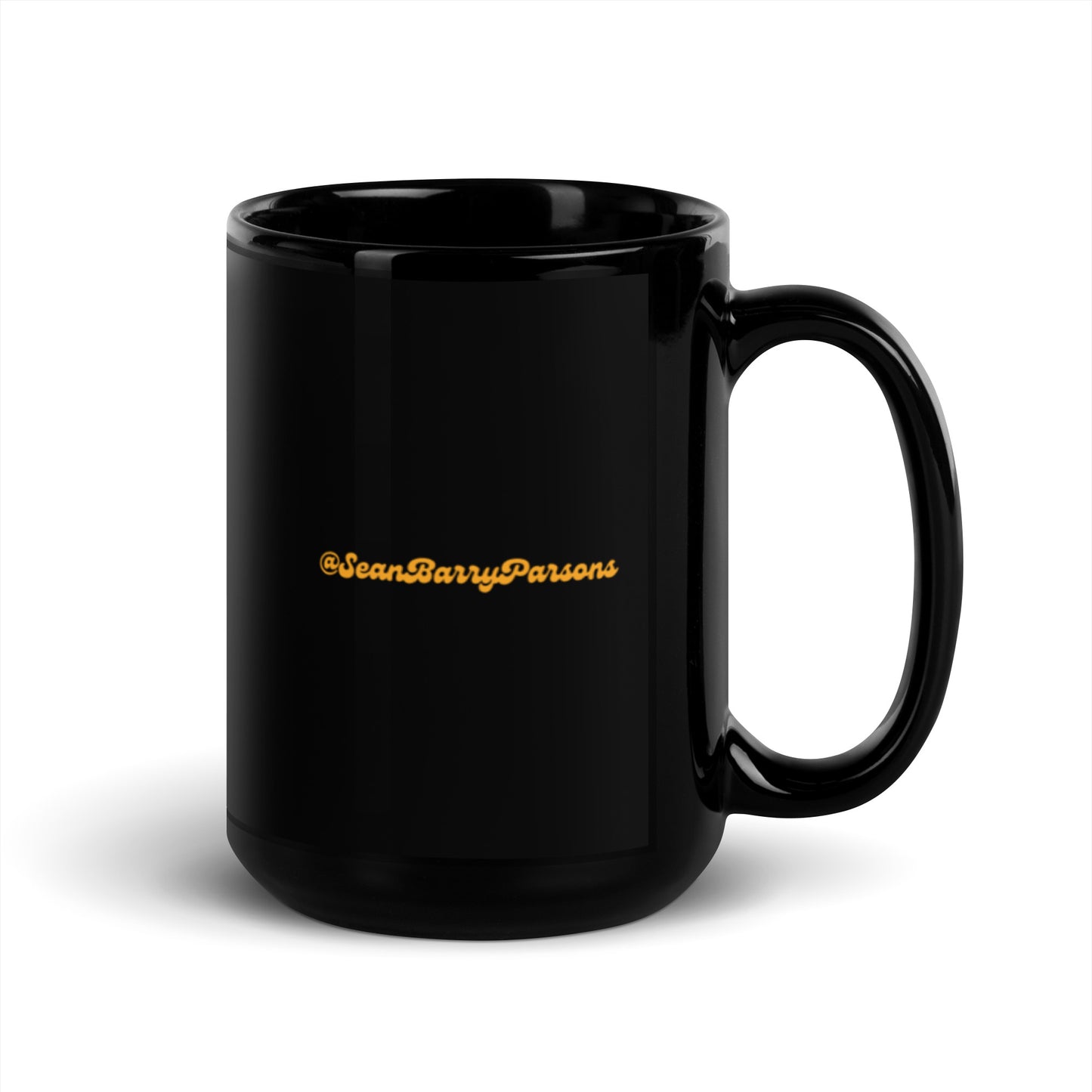 Tiger Queen Black Glossy Mug