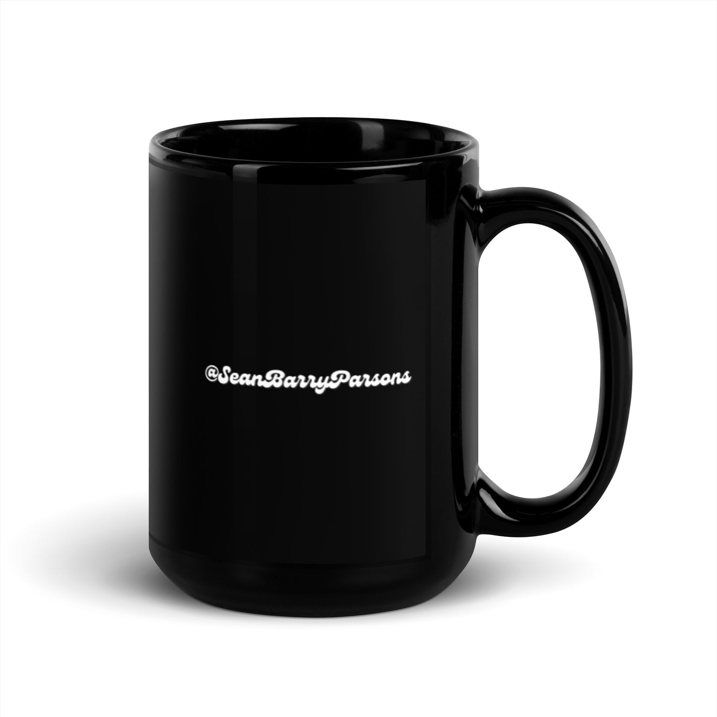 La Bruja Blanca Black Glossy Mug