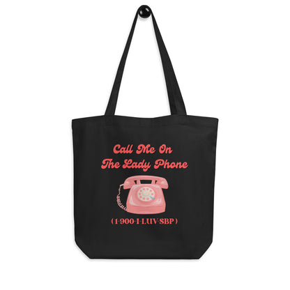 Lady Phone Eco Tote Bag