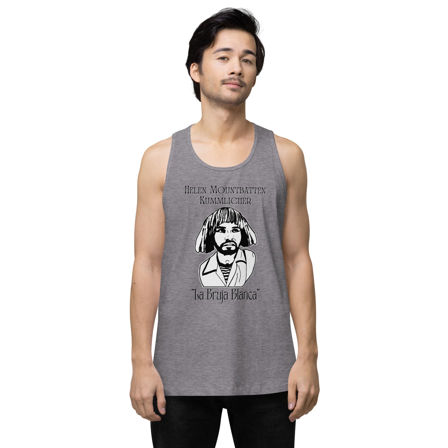 La Bruja Blanca Men’s premium tank top