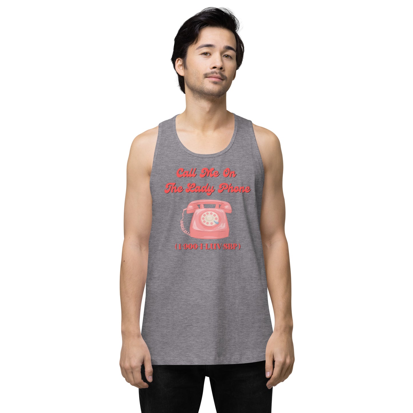 Lady Phone Men’s premium tank top