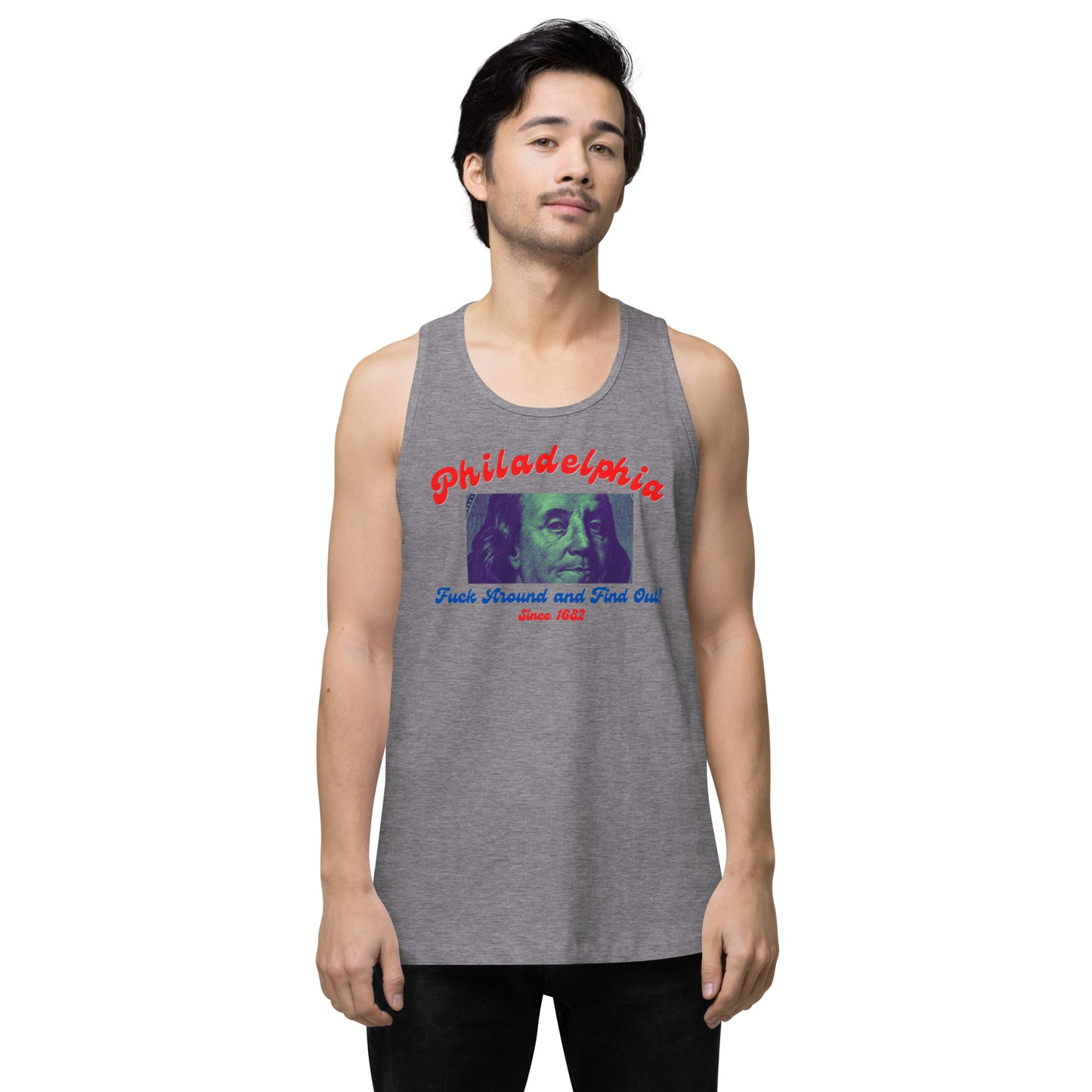 City of Brotherly Love Men’s premium tank top