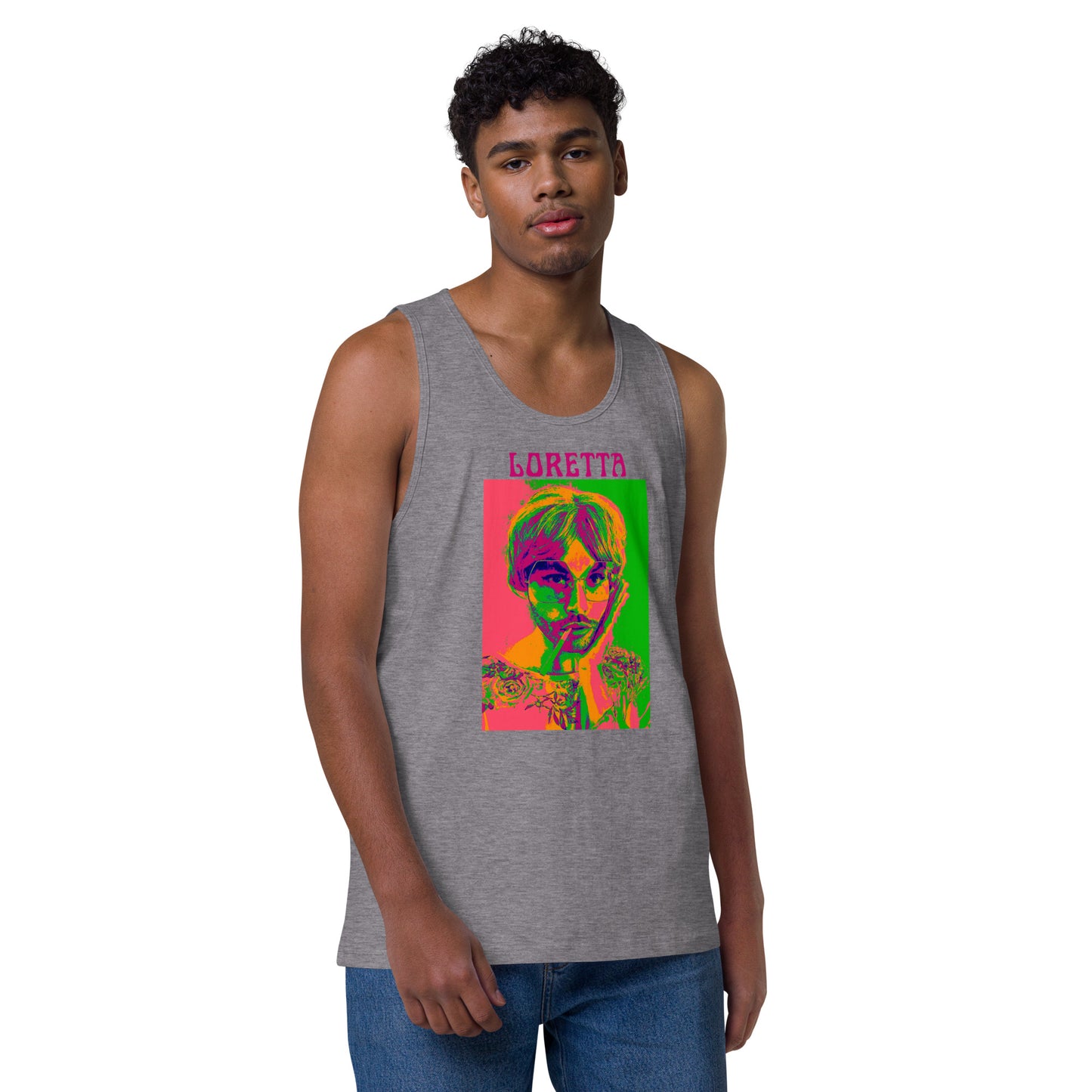 Acid Trip Loretta Men’s premium tank top