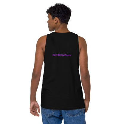 Pop Loretta Men’s premium tank top