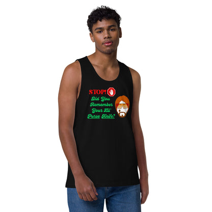 Mickey's Purse Knife Men’s premium tank top