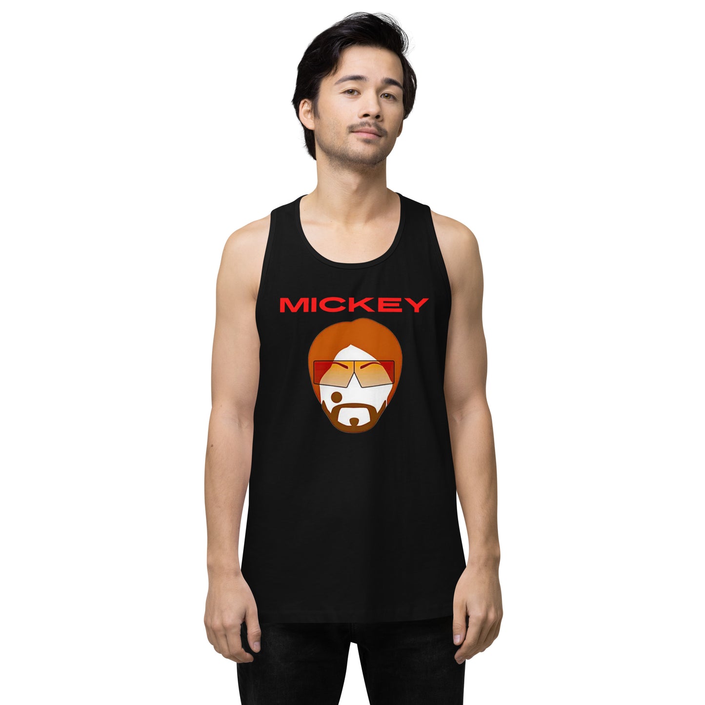 WTF Mickey Men’s premium tank top