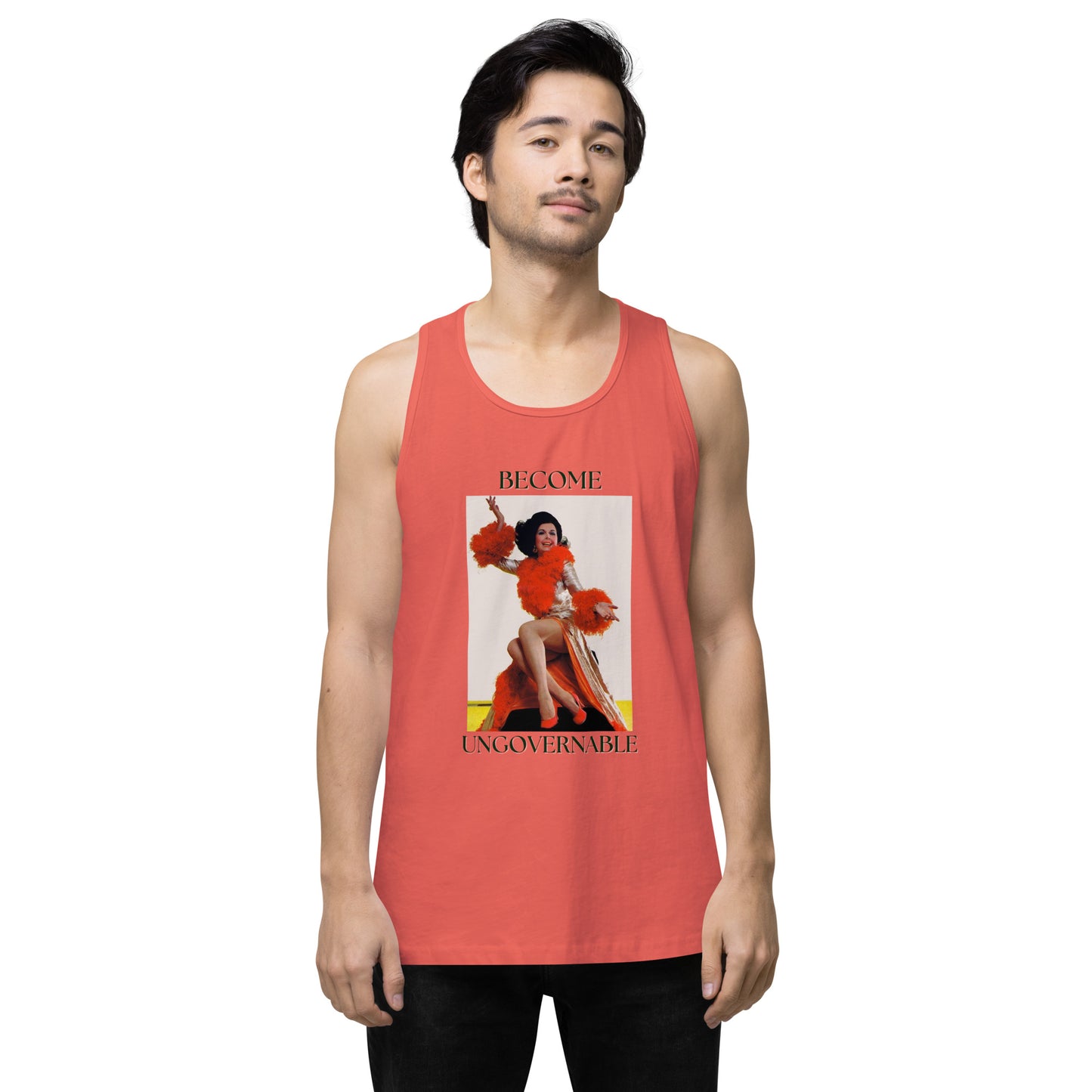 Ann Miller Men’s premium tank top