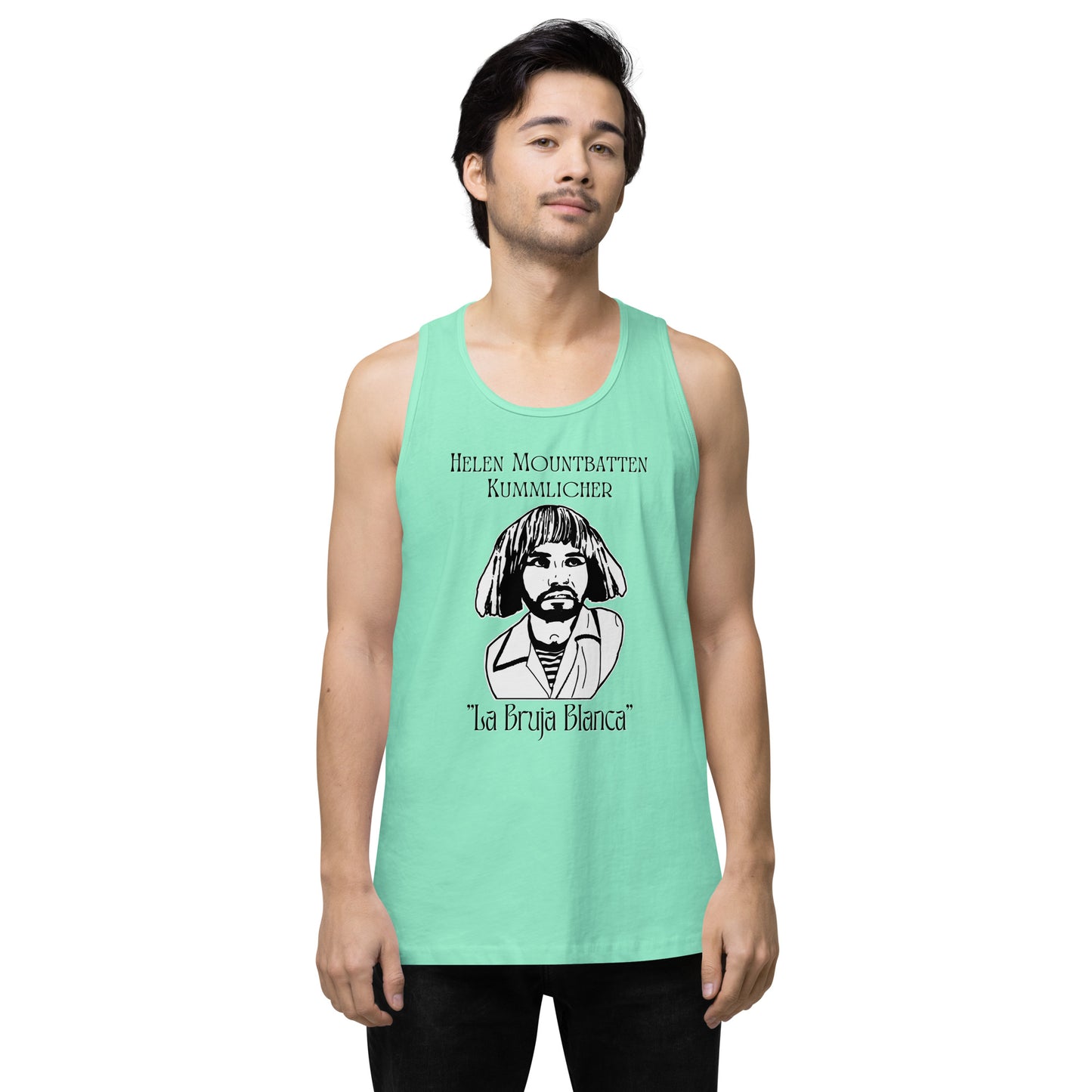 La Bruja Blanca Men’s premium tank top