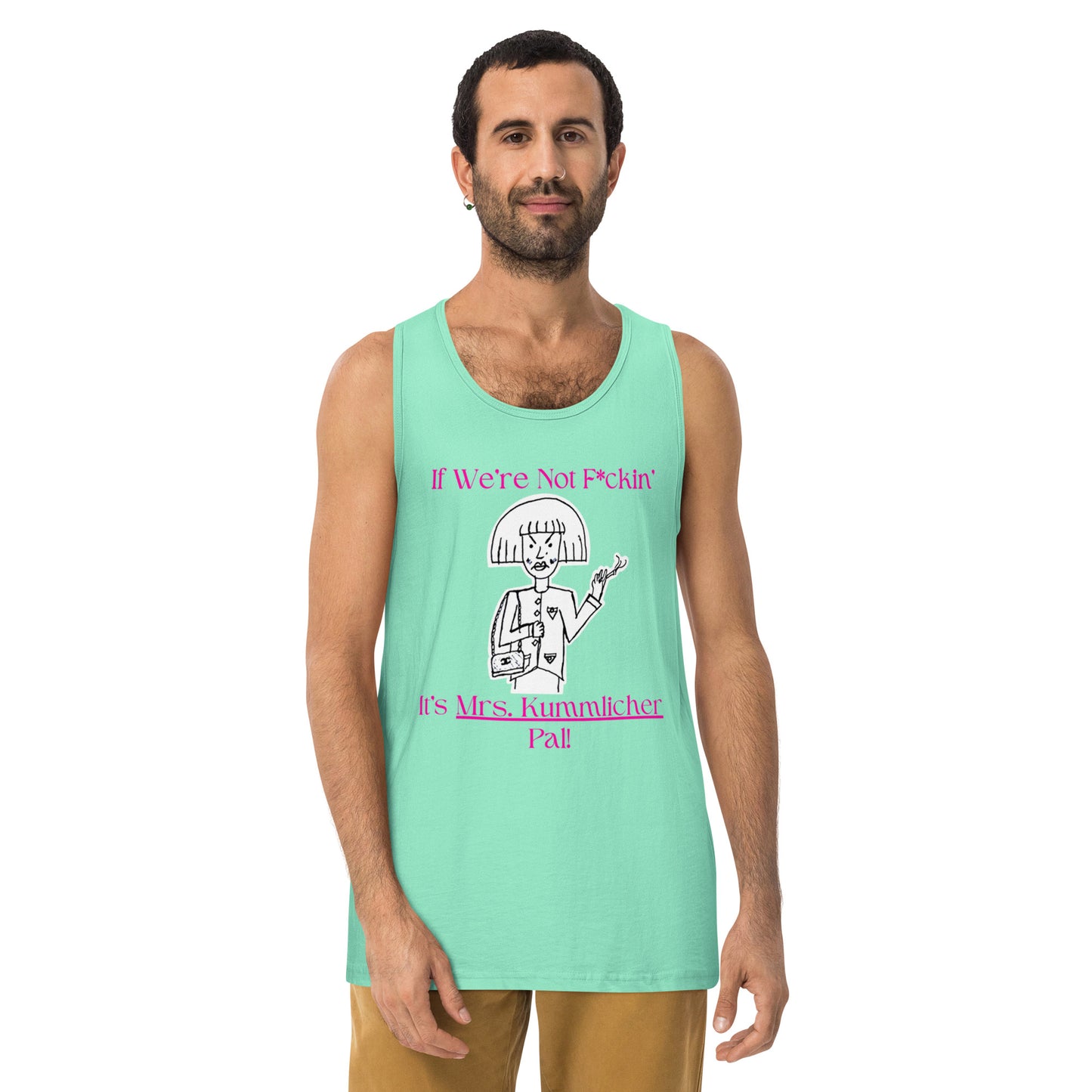 Mrs. Kummlicher Men’s premium tank top