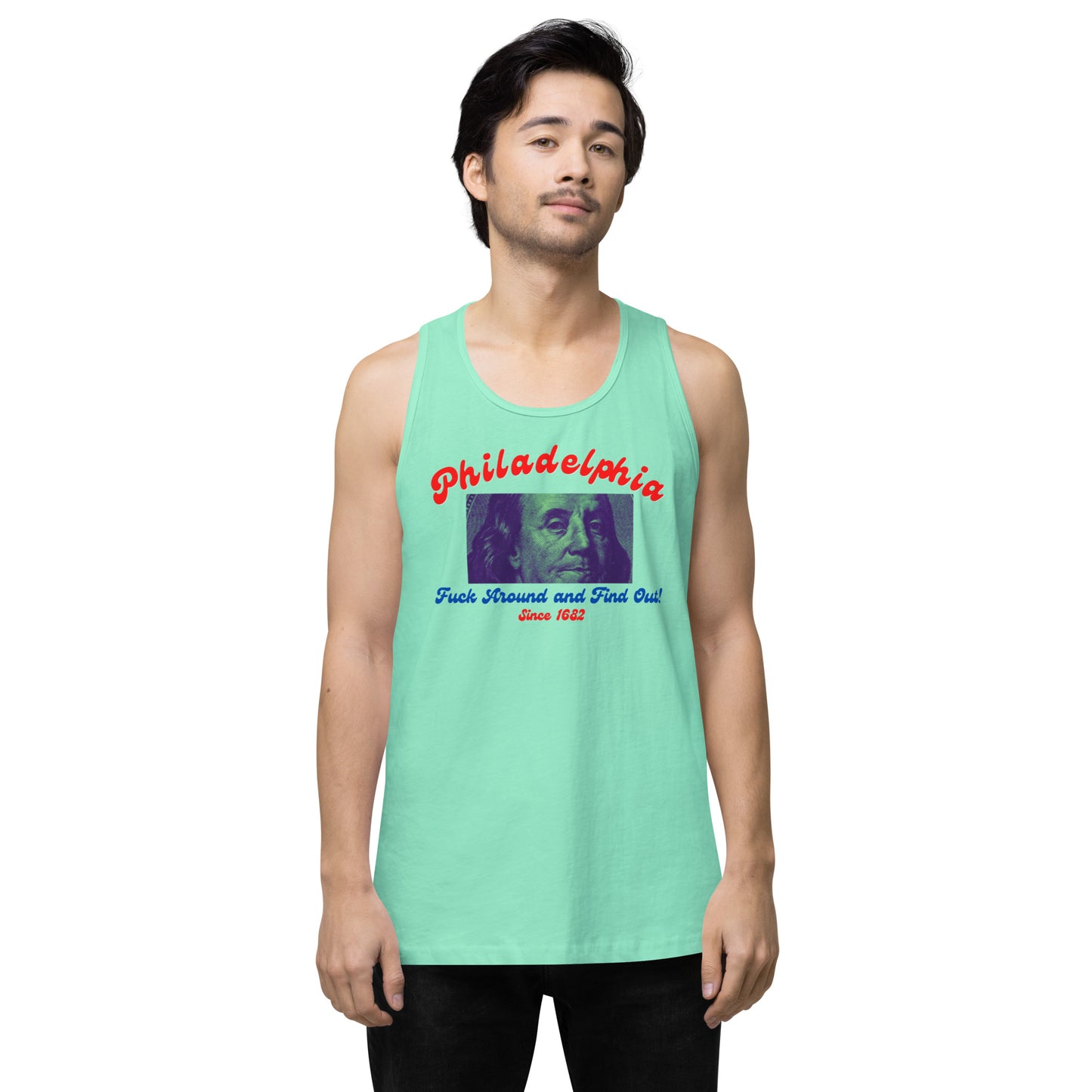 City of Brotherly Love Men’s premium tank top