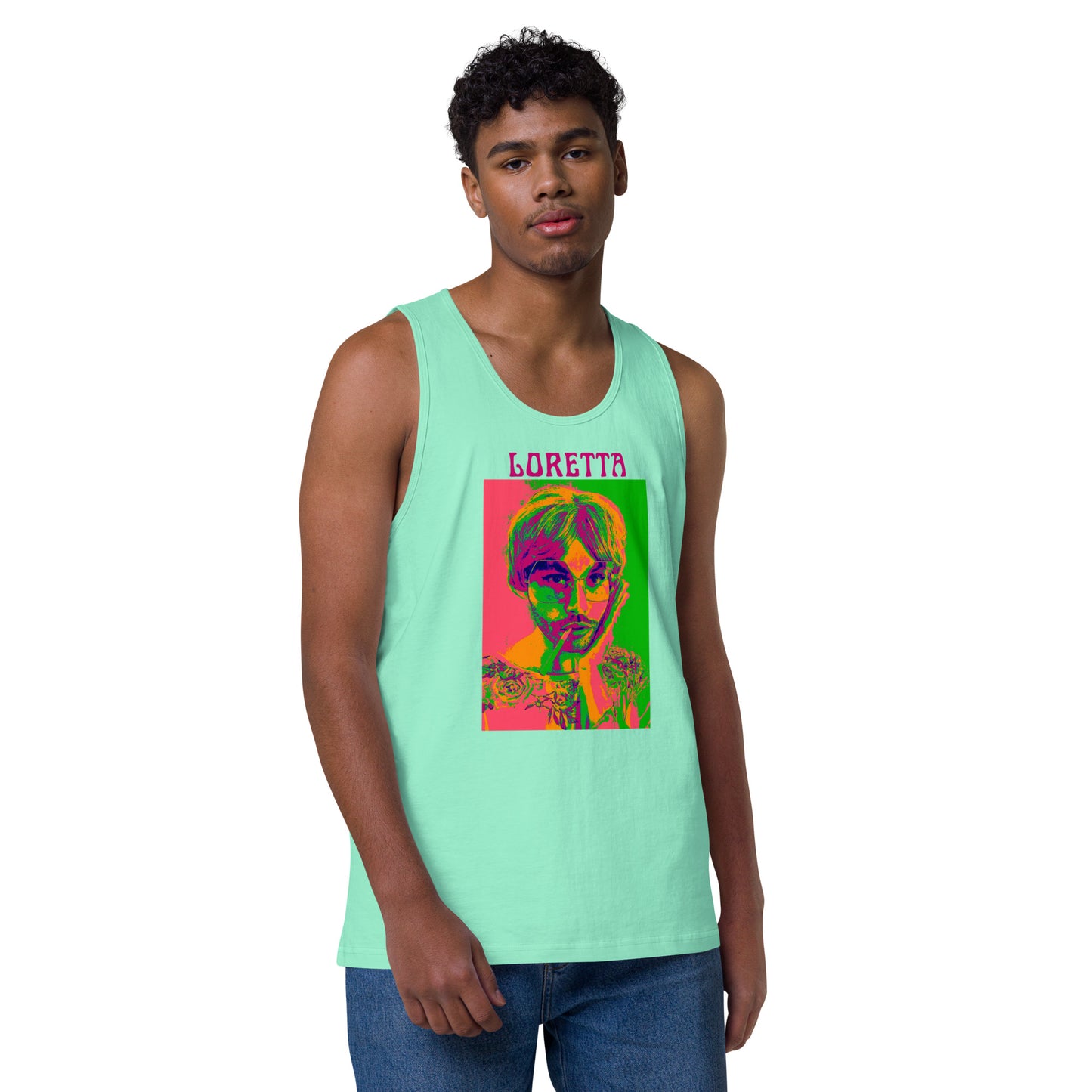 Acid Trip Loretta Men’s premium tank top