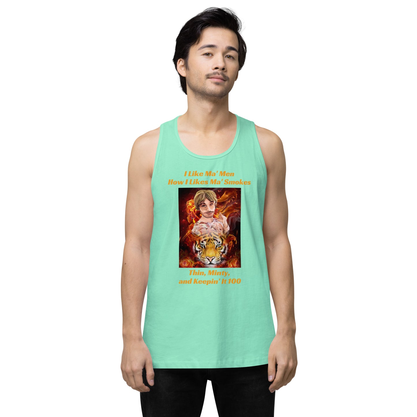 Tiger Queen Men’s premium tank top