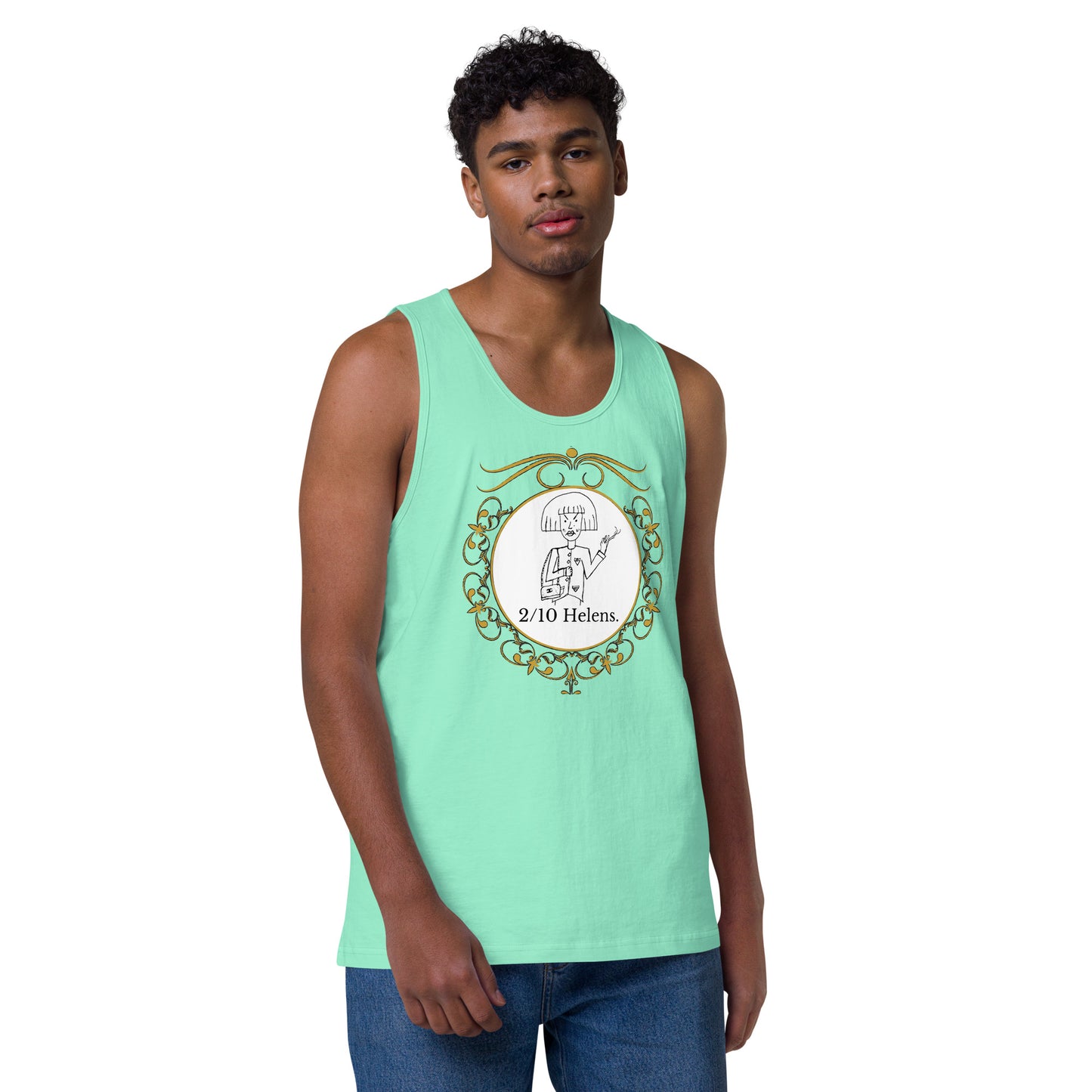 2/10 Helens Men’s premium tank top