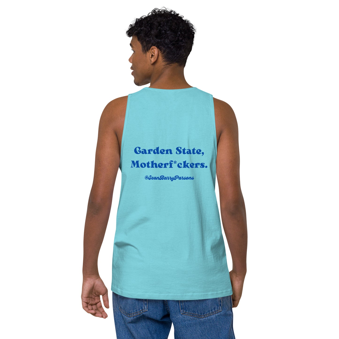 Welcome to New Jersey Men’s premium tank top