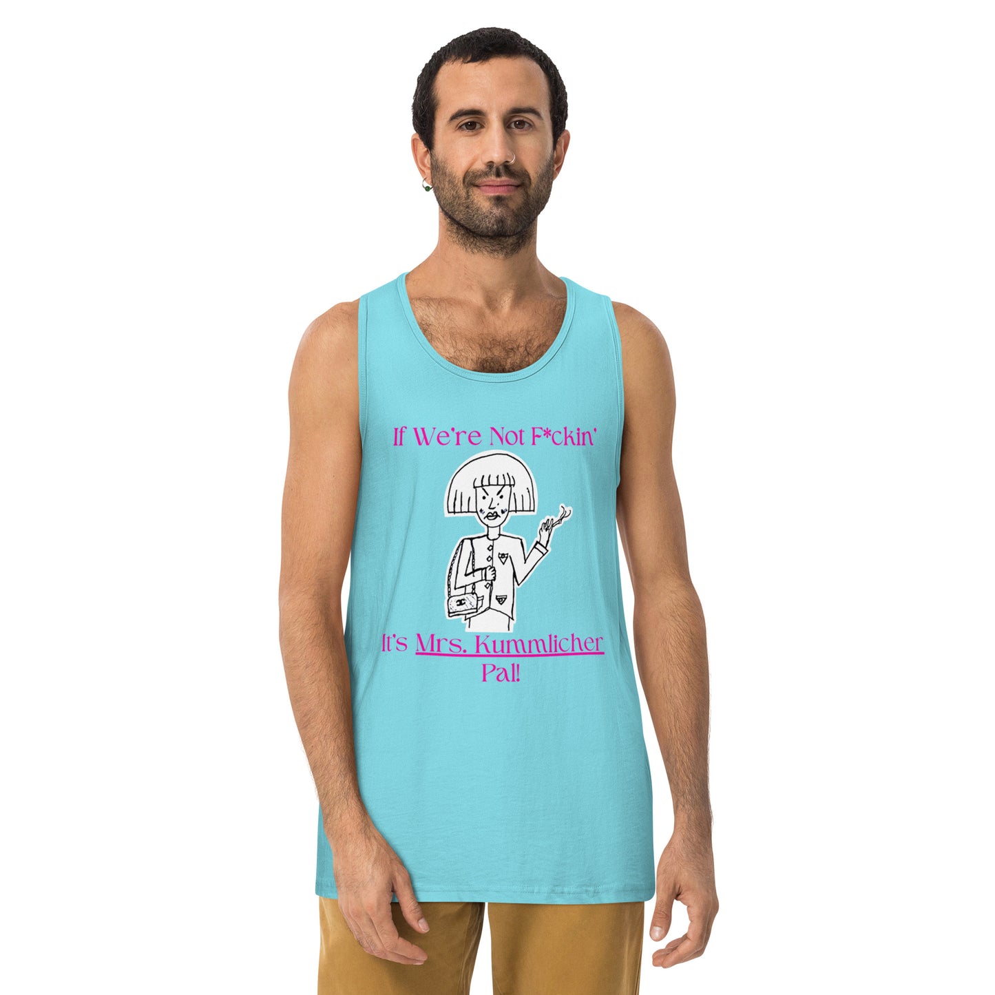 Mrs. Kummlicher Men’s premium tank top