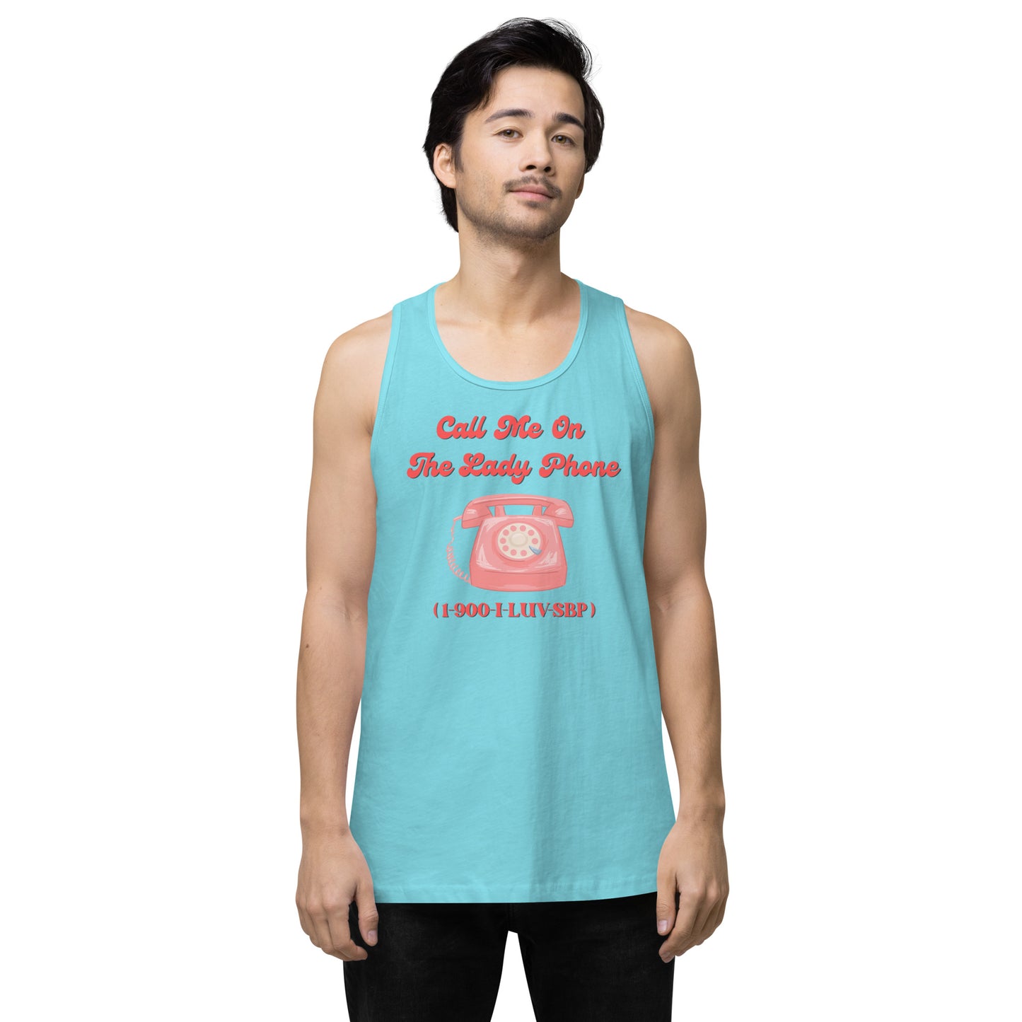 Lady Phone Men’s premium tank top