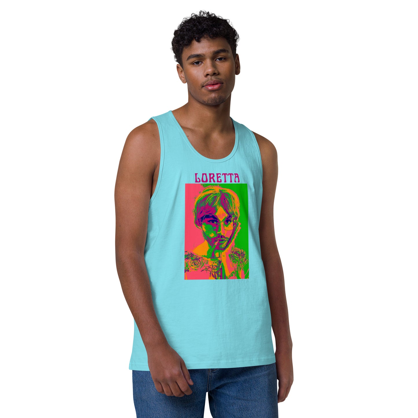 Acid Trip Loretta Men’s premium tank top