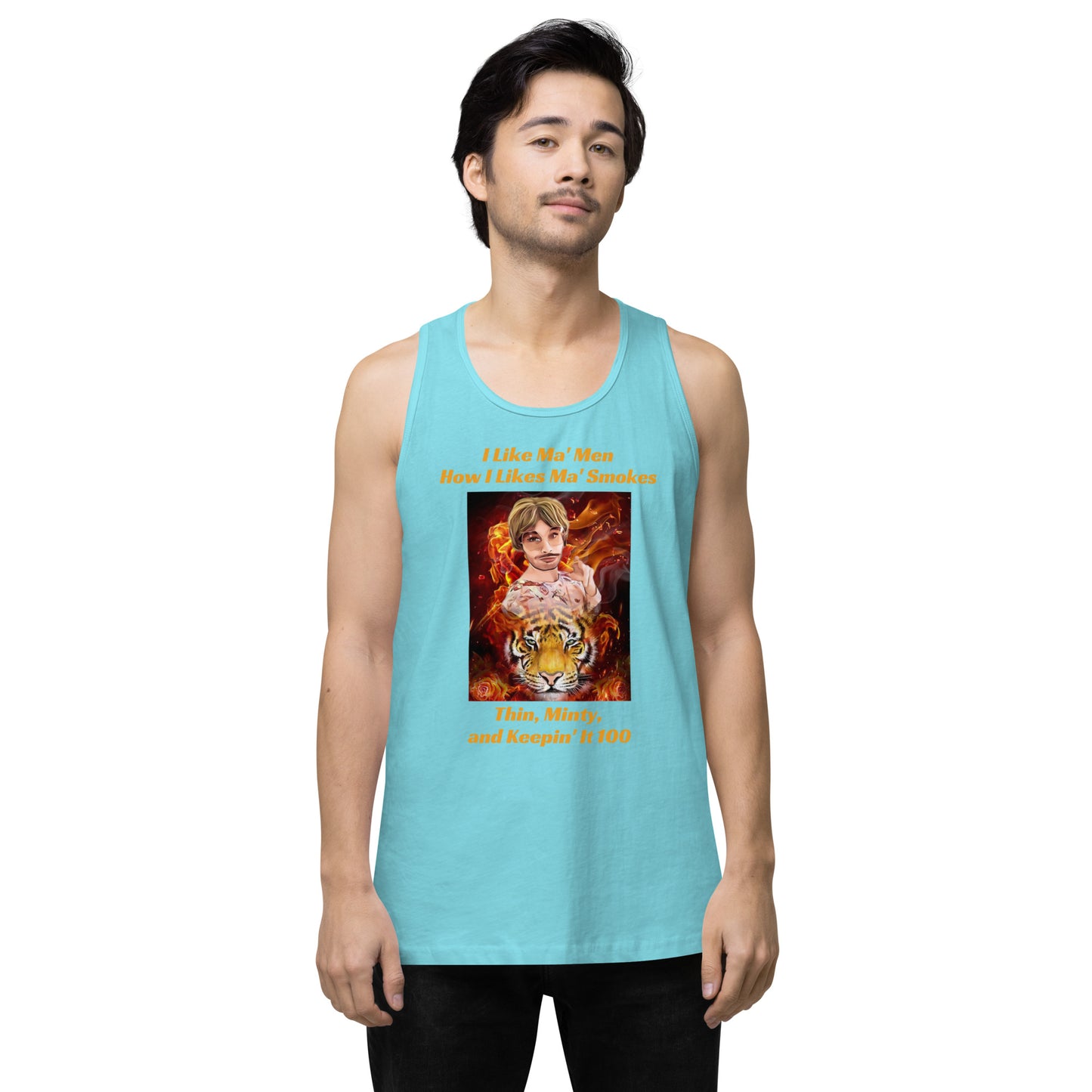 Tiger Queen Men’s premium tank top