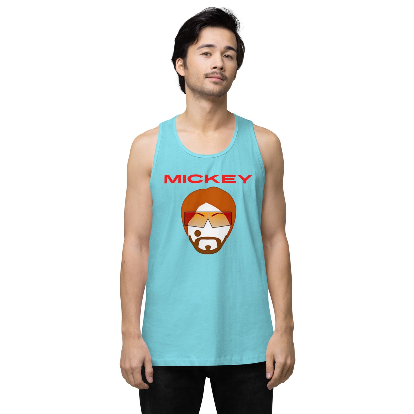 WTF Mickey Men’s premium tank top