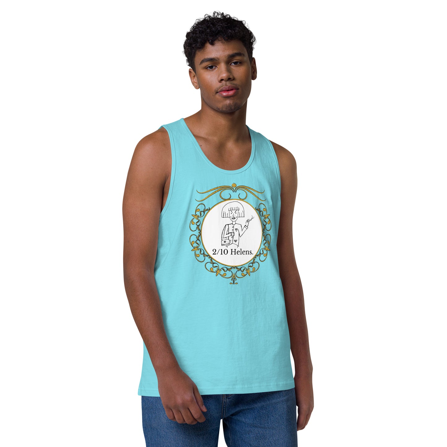 2/10 Helens Men’s premium tank top