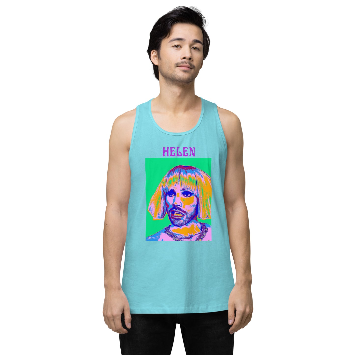 Helen Acid Trip Men’s premium tank top