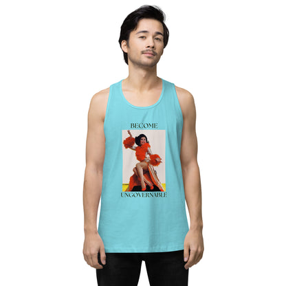 Ann Miller Men’s premium tank top