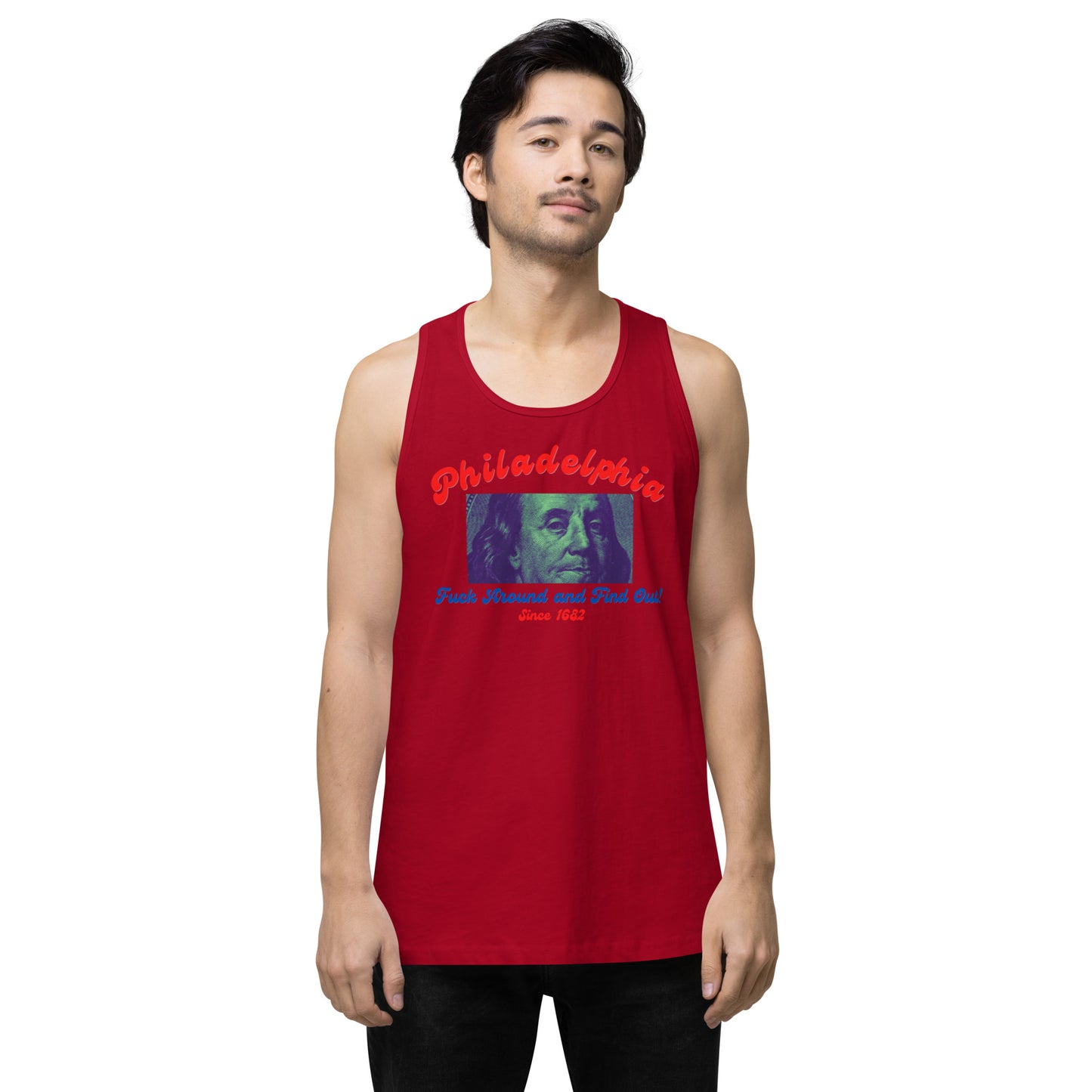 City of Brotherly Love Men’s premium tank top