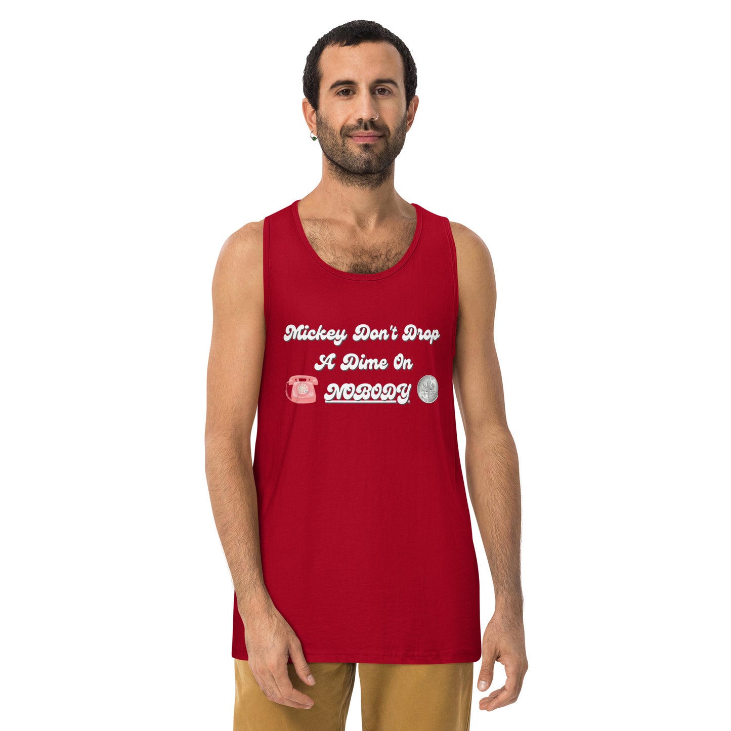 Droppin' Dimes Men’s premium tank top