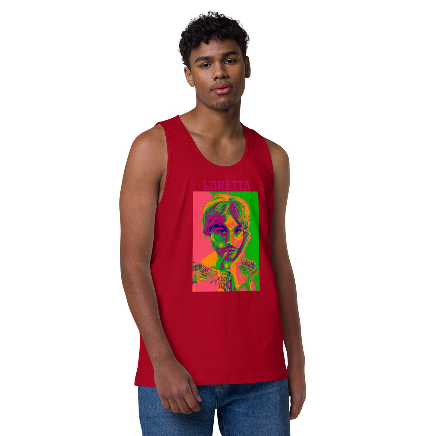 Acid Trip Loretta Men’s premium tank top