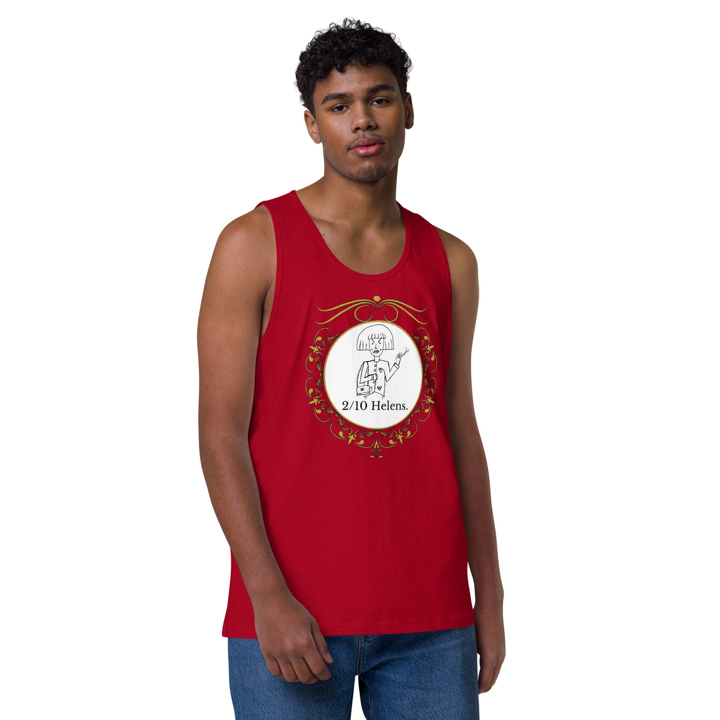 2/10 Helens Men’s premium tank top