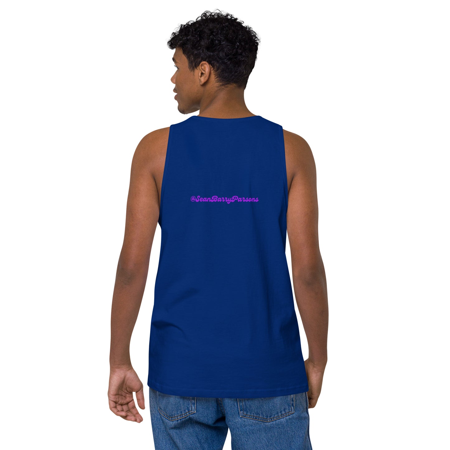 Pop Loretta Men’s premium tank top