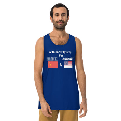 Khrushchev & Kennedy Men’s premium tank top