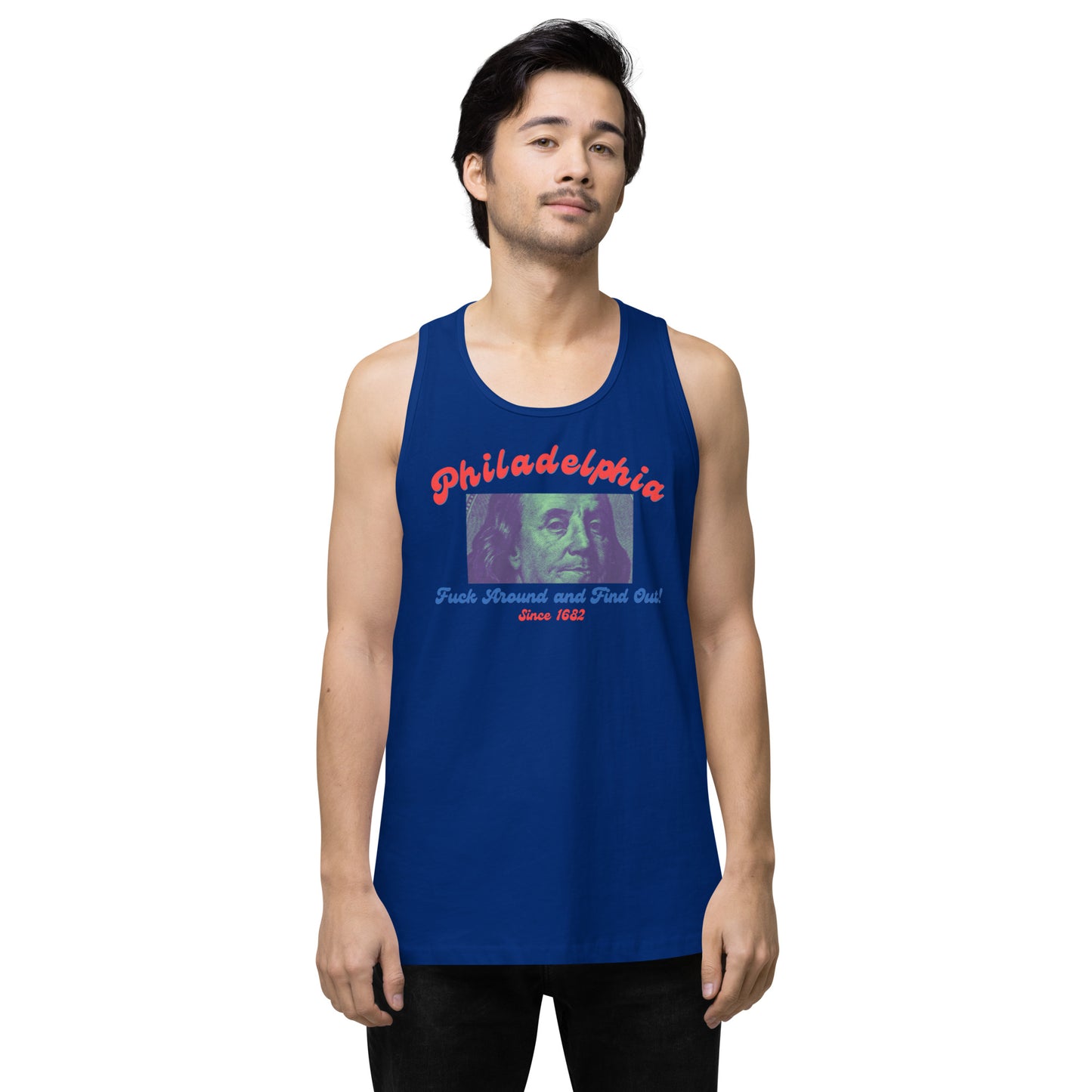 City of Brotherly Love Men’s premium tank top