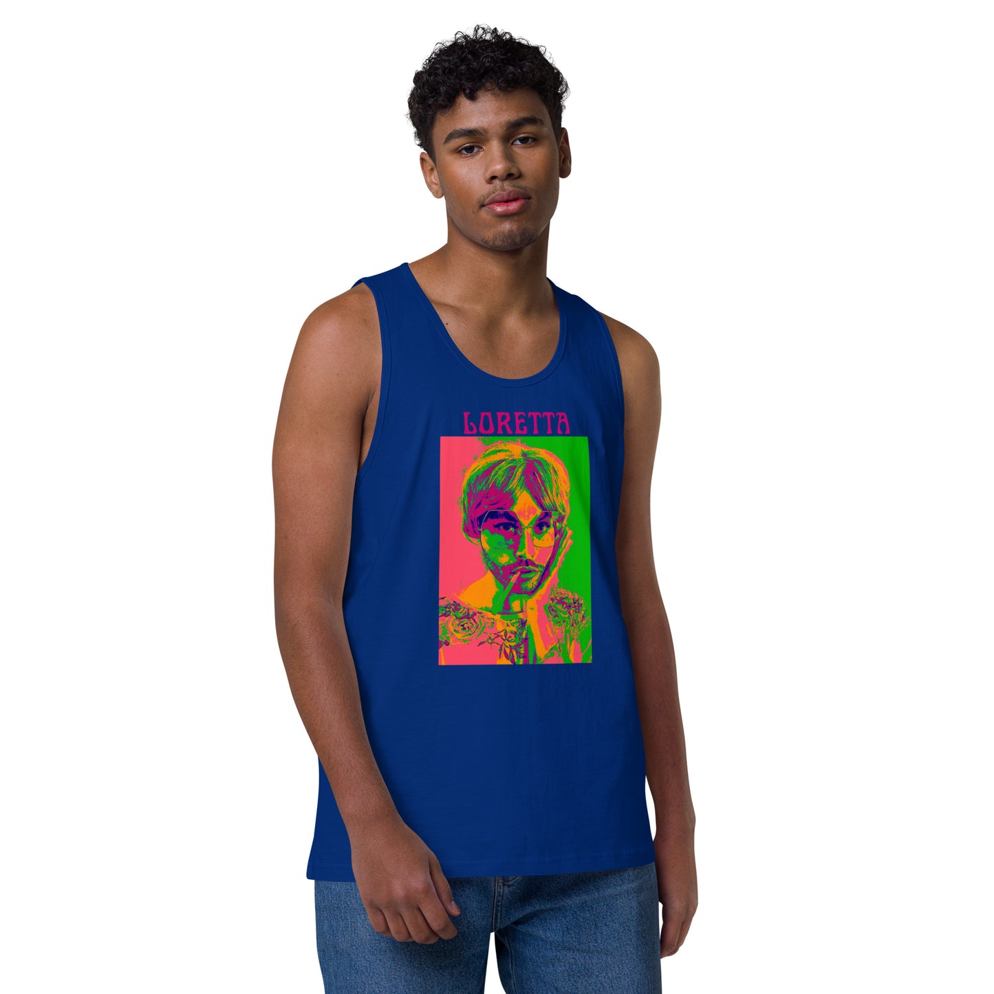 Acid Trip Loretta Men’s premium tank top