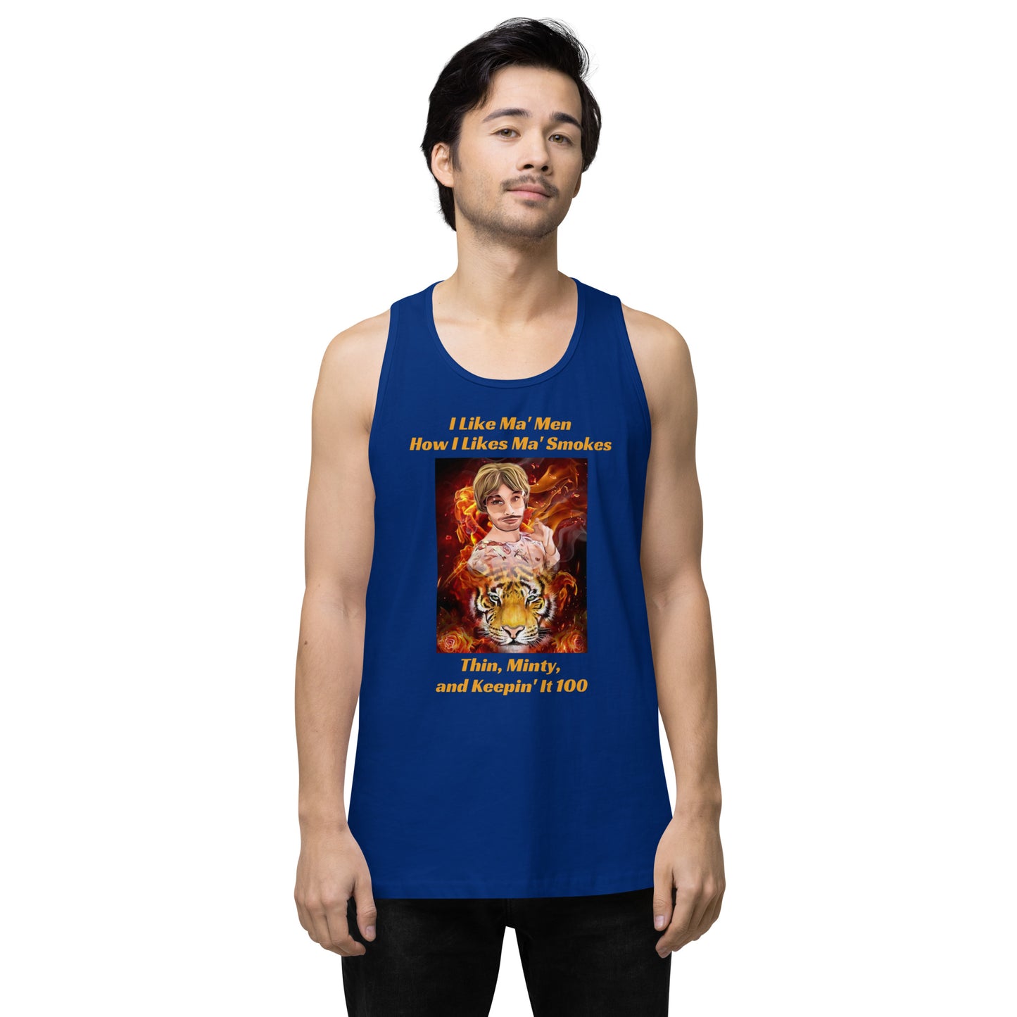 Tiger Queen Men’s premium tank top