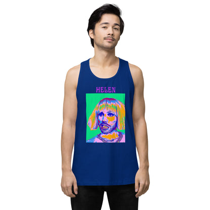 Helen Acid Trip Men’s premium tank top